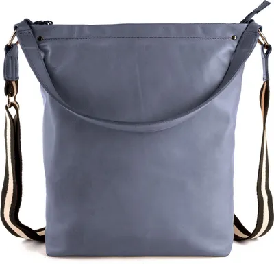 Productafbeelding van HAROLD'S Leer schoudertas schoudertas Caugio Shoulderbag Up Blue blauwgrijs