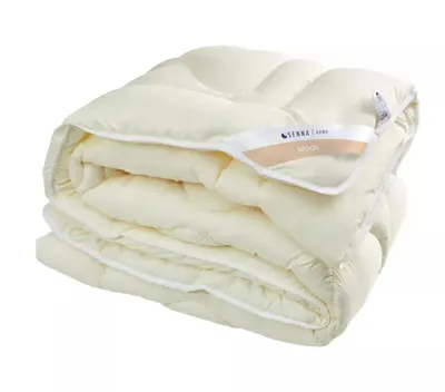 Image de Couette d'hiver 155x200 MERINO WOOL Senna Home couette en Laine crème