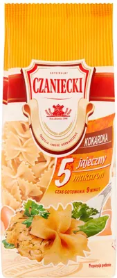Immagine prodotto di Czaniecki Pasta 5 Jeczny Kokardka 250 G