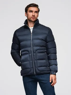 Produktbild von Ombre Clothing Winterjacke für Männer Spinnar dunkelblau XXL