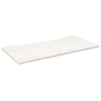 Obrázok produktu pre vidaXL Stolová doska biela 100x50x2,5 cm z masívneho borovicového dreva