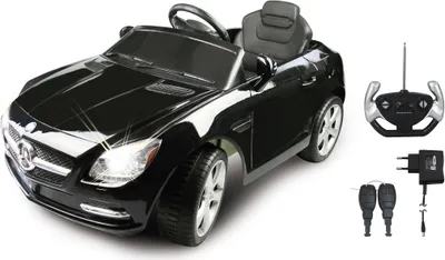 Produktbild von 404616 - Jamara Ride-on Mercedes Benz SLK schwarz Elektroauto