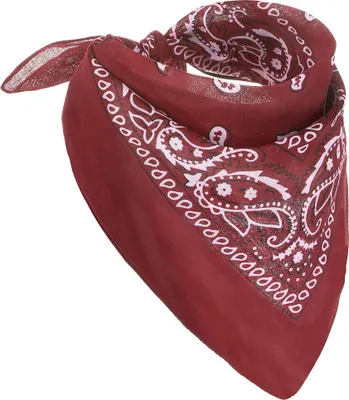 Produktbild von Cowboy Halstuch Bandana rot - Einheitsgröße