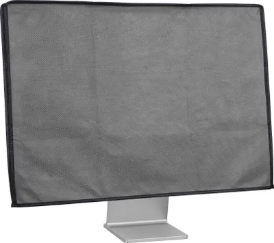 Produktbild von kwmobile Schutzhülle kompatibel mit 31-32" Monitor - Hülle PC Bildschirm - Computer Cover Case - Hellgrau
