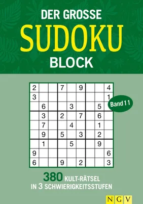 Produktbild von Der große Sudoku Block Band 11