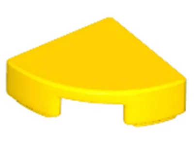 A single yellow Lego brick piece.