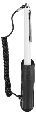 Produktbild von Touchscreen-Stift, hochempfindlicher kapazitiver Bildschirmstift mit Federseil für Mobiltelefon, Tablet, Laptop, Weiß