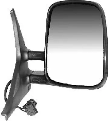 Produktbild von Außenspiegel passend für VW Transporter T4 09/90- 04/2003 rechts schwarz 701857508H01C 701857508E 701857508E01C 701857508H Johns