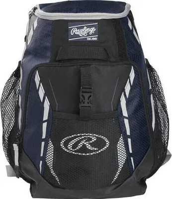 Produktbild von Rawlings R400 Jugend Spieler Rucksack Durable Ripstop Material Softball Baseball Farbe Navy