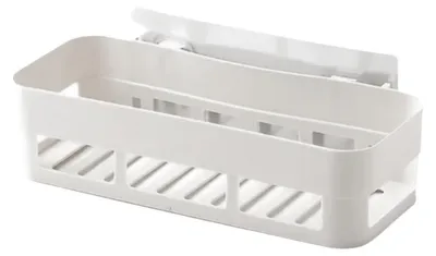 Produktbild von Duschablage ohne Bohren Kunststoff Beige 25,5 x 10 x 6 cm