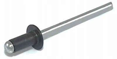 Produktbild von Argip Blindnieten Flachkopf 4x8 mm Anthrazit 100 Stück