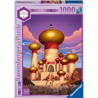 Zdjęcie produktu dla RAVENSBURGER Disney Princesses Puzzle: Zamek księżniczki Dżasminy 1000 elementów