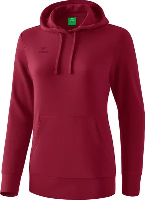 Produktbild von Erima Kapuzensweat Damen - Bordeaux