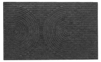 Produktbild von MD Entree Curves | Fußmatte Outdoor - Eingangsmatte - Schmutzfangmatte,Größe:50x80 cm;Motiv:archy anthra