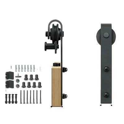 Produktbild von Schiebetürbeschlag-Set, robuste Ausführung, sanfter Betrieb, 8ft-a, J Typ Ein Tür