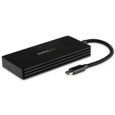 Obrázek produktu pro StarTech.com SM21BMU31CI3, SSD rámeček, M.2, M.2, 6 Gbit/s, USB konektivita, Černá
