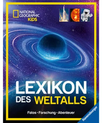 Obrázok produktu pre National Geographic Kids - Lexikon des Weltalls; ein visuell spektakuläres Nachschlagewerk zu Astronomie und Raumfahrt für Kinder ab 8