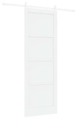 Obrázek produktu pro vidaXL Posuvné dveře ORKDAL Bílé 83 x 232 cm Masivní borovicové dřevo