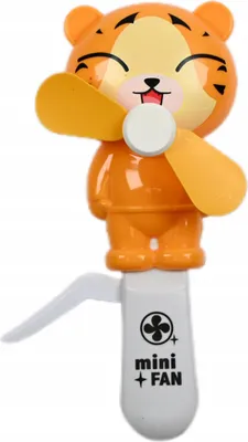 Obrázok produktu pre Detský ručný ventilátor Manuálny mini ventilátor Bez batérie Cestovanie Pláž 16 cm Farebný