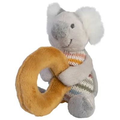 Image de Happy Horse Hochet Koala McKensey - gris - Jouet pour bébé 12 cm