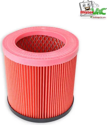 Produktbild von MisterVac Lamellenfilter Ersatzfilter kompatibel mit Monzana DBNS001 Nass/Trocken