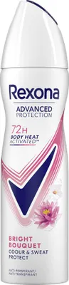 Image de Rexona - Déodorant spray - Advanced Protection Bright Bouquet - Fraîcheur longue durée - 150 ml - 1 pièce