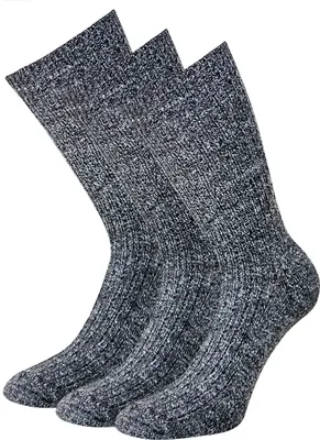 Produktbild von KB Norwegersocken Norwegersocken Frotteesohle Anthrazit - 3 Paar