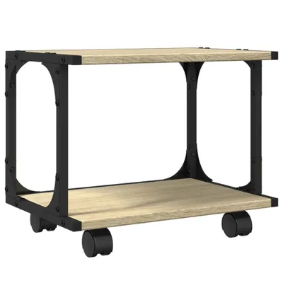 Zdjęcie produktu dla vidaXL Stojak na drukarkę 2 półki dąb sonoma 41x28x33,5 cm