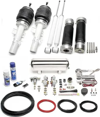 Image de TA Technix suspension pneumatique argent pour Audi A1 8X A2 Ibiza 6J Fabia 5J Fox Polo 6R