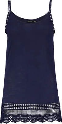 Produktbild von EIGHT 2 NINE Spaghetti Kleid-Top mit Häkelsaumdetails Größe: M