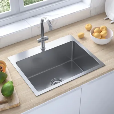 Produktbild von "im Angebot" Handgemachte Einbauspüle Edelstahl - Spülen CC20294