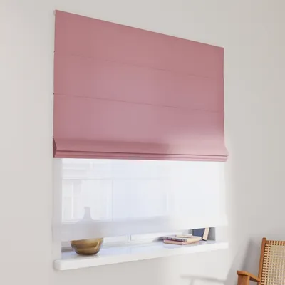 Obrázek produktu pro Dvojitá řasená roleta Dekoria Duo, starorůžová, 120 x 150 cm