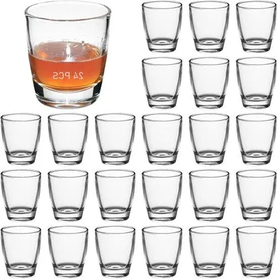 Obrázok produktu pre Sada pohárov na tequilu, 24 ks, 35 ml