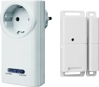 Produktbild von Smartwares 10.043.95 Funksteckdose mit Magnetkontakt SH5-SET-KHC, Kabellos, Weiß, 3600 W, Wand, 433.92 MHz, Indoor