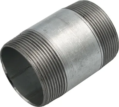 Produktbild von Rohrdoppelnippel 2 Zoll x 80 mm DN50 Rohrnippel verzinkt
