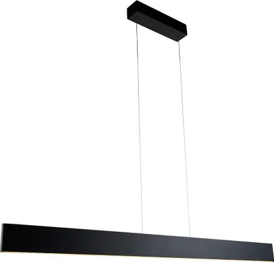 Produktbild von Trio Leuchten - Design Design-Pendelleuchte I Pendellampe I Hängelampe I Pendellampe I Pendelleuchte I Lampe I Leuchte Schwarz inkl. LED mit Touch-Dimmer Easylift - Galway Dimmer I Dimmbar - Metall Lä