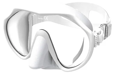 Produktbild von Tecnomar Panorama Tauchmaske Weiß  Weiß One Size