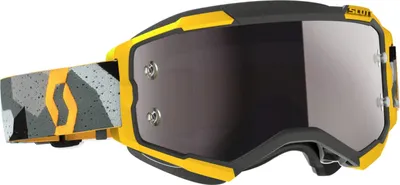 Produktbild von Scott Motocross Brille Fury , Camo - Grau Gelb