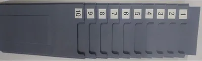 Produktbild von 10-fach Kartenhalter für Stempeluhr ET401MT/C