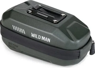 Image de WILDMAN sacoche de voyage sous la selle de vélo avec fermeture éclair 0,8L GD700 vert