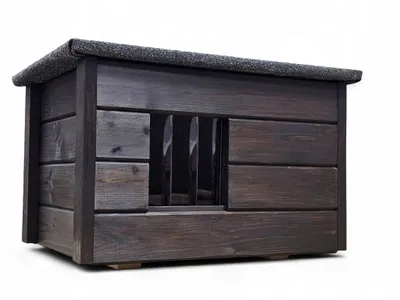 Produktbild von Katzenhaus Hundehütte Rustica Outdoor Haus wetterfest Katzenhöhle Holz XXl Neu