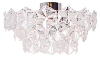 Zdjęcie produktu dla Lampa sufitowa Monarque przezroczysta 3xE27x40W metal wym:28x51x51cm IP20 By Rydens