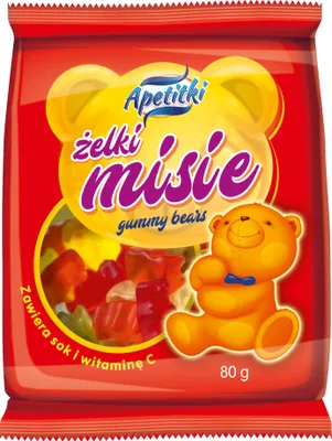 Obrázok produktu pre Żelki BLUBLO Misie owocowe 80 g