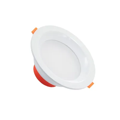 Produktbild von LED Downlight Einbaustrahler 6W Rund LUX CRI90 Ausschnitt Ø 90 mm IP44 No Flicker 2700K Warmweiß