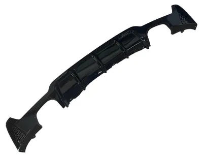 Für BMW 4er F32 F33 F36 13-21 mit MPaket Diffusor Heckdiffusor L+R SCHWARZ GLANZ in der Farbe SCHWARZ von Goingfast