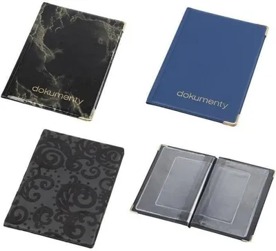 Produktbild von Panta Plast Dokumentenhülle, groß, PVC, Farbmix, 4 Taschen, verstärkte Ecken