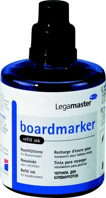 Produktbild von Nachfülltinte für Boardmarker 100ml blau Packung mit 10 Stück