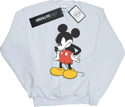 Immagine prodotto di Disney - Felpa "Angry Look Down" da donna BI27387 (L) (Bianco)