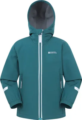 Produktbild von Mountain Warehouse - "Huxley" Softshelljacke Reflektierend für Kinder MW3853 (146-152) (Blau)