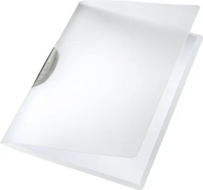 Produktbild von Cliphefter ColorClip A4 ca. 30 Blatt grau Packung mit 6 Stück